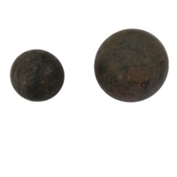 Billes de broyage forgées résistantes à l'usure pour le broyeur à billes minier, traitement des minerais, or, cuivre, minerai de fer, acier haute dureté