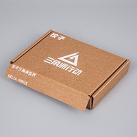 Fabricant de boîtes d'expédition en carton ondulé à bande déchirable de marque privée, boîte d'emballage en papier personnalisée pour le commerce électronique pour vêtements