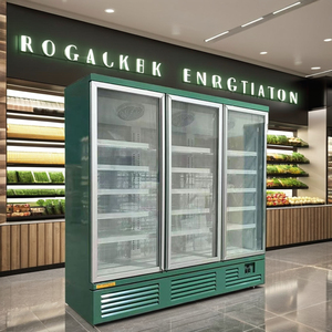 China Glass Door Refrigerated Supermarket Cool Display Freezer - Product Image 1