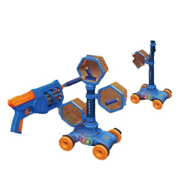 Electric Target Competition Shooting Target Automatic Rebound Moving Net Frame Electronic Scoring Target