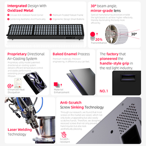 מכשיר טיפול באור אדום לידיים al1000 מלא גוף מלא עם לעמוד ליד לוח לנו אינפרא אדום - Product Image 5