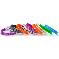 Pulseras de Silicona Personalizadas con Logotipo para Halloween, Brazalete de Goma para Fiestas, Joyería Promocional para Halloween