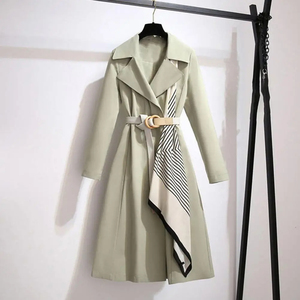 <strong>New</strong> Style Plus Size British Trend <strong>Double-breasted</strong> Ladies Polyester <strong>Spring</strong> <strong>Autumn</strong> Women Wind Coat - Product Image 5