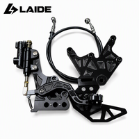 Kit de Frein Arrière Double avec Disque 240mm en Alliage d'Aluminium et Support de Double Étrier – Pièce de Remplacement pour Sur Ron Light Bee X – Amélioration de Freinage pour Vélo Électrique
