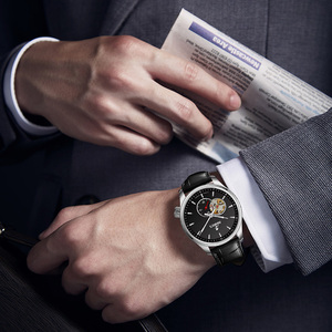 Nhật Bản 82s5 Tự Động Chuyển Động Xem Xuyên Qua Ốp Lưng C3 Lumed Hands 40Mm Kích Thước 10 ATM Đầm Đồng Hồ Nam - Product Image 5