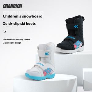 Équipement de <span class=keywords><strong>ski</strong></span> de freestyle complet pour débutants Nouveau style de chaussures de snowboard à velcro Bottes de <span class=keywords><strong>ski</strong></span> d'hiver - Product Image 2