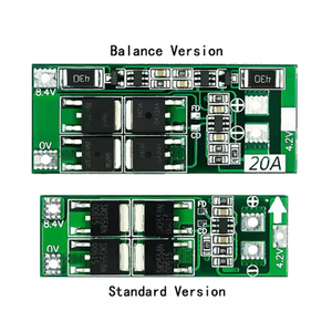 Carte de protection de batterie au lithium 18650 2S 20A 7.4V 8.4V / Carte BMS Standard/Équilibrage pour DIY - Product Image 5
