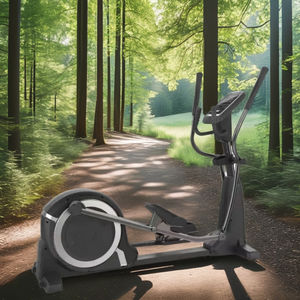 Cyclette Ellittica Elettrica Commerciale MB Fitness per Casa e Palestra con Resistenza Magnetica, Display LED e Design Durevole - Product Image 4