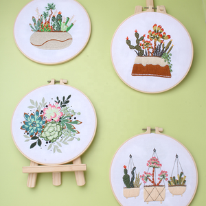 XIXI Kit de Bordado de Punto de Cruz DIY para Adultos, Diseño de Girasol, Tela de Algodón, Hecho a Mano, Forma Redonda, Diseño para Dueños de Perros - Product Image 2