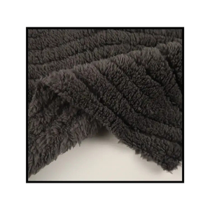 Tejido de punto negro de imitación para cama doble Jacquard Fleece Winter Fabric <span class=keywords><strong>por</strong></span> <span class=keywords><strong>metro</strong></span> - Product Image 4