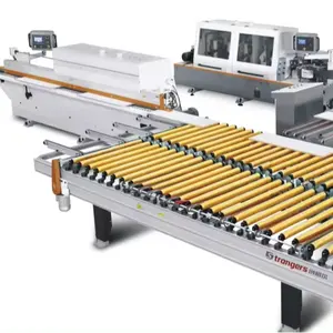 Ligne de production de machines à plaquer les chants à bois Équipement efficace et fiable pour le traitement du bois