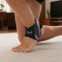 3059 #   Bandages de compression pour chevilles de qualité supérieure |   Attelle ajustable antidérapante en nylon pour la protection sportive et la prévention des blessures athlétiques