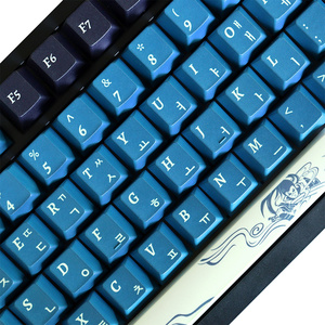 คีย์บอร์ดลายเชอร์รี่ PBT 129คีย์สำหรับ GH60/GK61/GK64/84/87/96/104/108ปรับแต่งสไตล์เกาหลี - Product Image 4