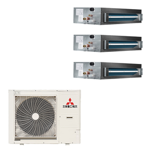 เครื่องปรับอากาศไฮเออร์ R-410A รุ่นเฮฟวี่ สำหรับใช้ในบ้านและเชิงพาณิชย์ แบบมินิ VRF ระบบแยกส่วนแบบฝังในผนัง - Product Image 1