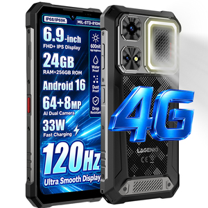 LAGENIO Rhino1 Pro 12000mAh Smartphone Robusto <span class=keywords><strong>Android</strong></span> 16 con Bande Globali e Altoparlante da 130dB - Vendita all'Ingrosso - Product Image 1