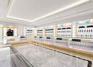 Expositor de Cosméticos Al por Menor, Estante Decorativo de Tienda de Cosméticos, Gabinete de Perfume, Soporte de Exhibición de Perfume - Product Image 4