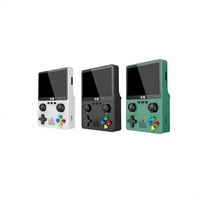 Console de jeu portable X6, écran IPS de 3,5 pouces, 500 jeux rétro intégrés, double joystick, batterie de 2000 mAh, cadeau de Noël pour enfants