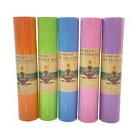 Tapete de Yoga de Espuma EVA Directo de Fábrica con Logo Personalizado, Antideslizante, Impermeable, de Alta Densidad y Fácil de Limpiar