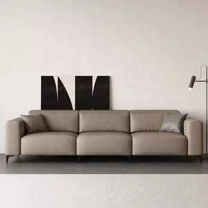 Console électrique de salon <span class=keywords><strong>causeuse</strong></span> en cuir véritable chaise berçante <span class=keywords><strong>inclinable</strong></span> canapé <span class=keywords><strong>inclinable</strong></span> sectionnel <span class=keywords><strong>inclinable</strong></span> - Product Image 4