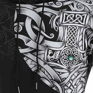 เสื้อฮู้ดดี้ผู้ชายคุณภาพพรีเมียม ผ้าฝ้าย 100% ระบายอากาศได้ดี เหมาะสำหรับฤดูใบไม้ร่วง ออกแบบโลโก้ได้ตามต้องการ มีกระเป๋า สไตล์เรียบง่ายไม่ซ้ำใคร - Product Image 4