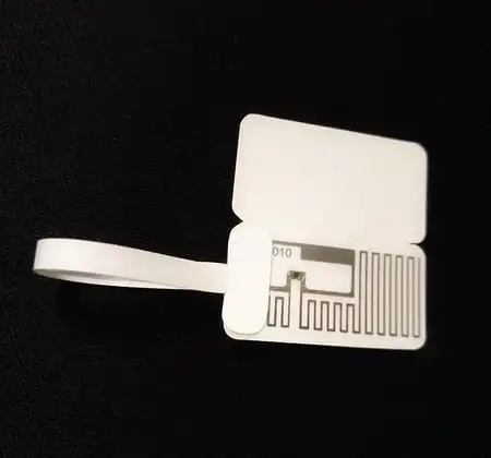 사용자 정의 모양 PVC 수동 보석 탬퍼 증거 추적 보안 UHF Rfid 태그 보석 라벨