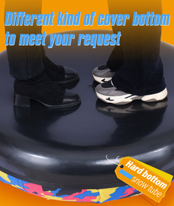 زلاجة تزلج على الجليد مزدوجة قابلة للنفخ تجارية أنبوبية زلاجة زلاجة لرياضة الشتاء - Product Image 2