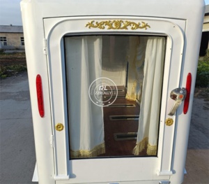 Nouveau style de véhicule funéraire de luxe corbillard chariot funéraire dessiné cercueils et cercueils funéraires à vendre - Product Image 6