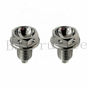 Produttore Professionale di Tappi di Scarico Olio in Titanio GR5 <span class=keywords><strong>M12</strong></span> M14*1.5*12mm M16 M18 M20 per Ricambi Auto - Product Image 2