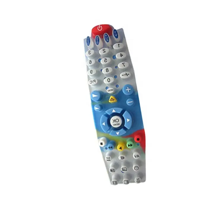 Tv remote controller silicone rubber button conductive silicone paste