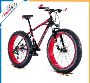 Vélo à pneus gras économique et efficace 26 pouces 21/24/27 vitesses en alliage d'aluminium VTT - Product Image 3