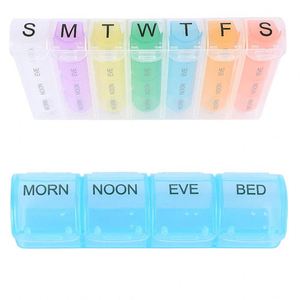 กล่องยาพลาสติกแบบสปริง 7 วัน สีรุ้ง 28 ช่อง - Product Image 4