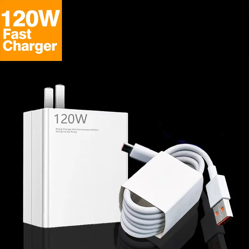 hot sell 33W 67W 120W USB C Charger 100% for Xiaomi 6A USB- C power adapter Fast Charging for Xiaomi Mi11MI112 Pro USB C charger