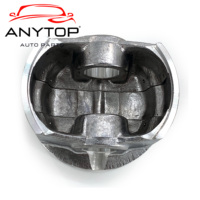 ANYTOP Kit Piston 72mm dengan Pin untuk Mesin Chery QQ3 QQ6 A1 M1 X1 SQR472 OE 472-1004021 Mesin Empat Silinder