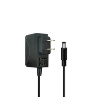Adaptateur secteur 12V1A certifié FCC avec connexion par prise, type de produit : adaptateurs secteur
