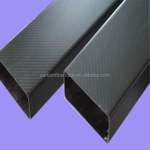 Tubo Quadrato Cavo in Fibra di Carbonio 3K Oray, Profilo in Fibra di Carbonio Leggero per Supporto Bici, Parti per Attrezzature da Sci - Product Image 3