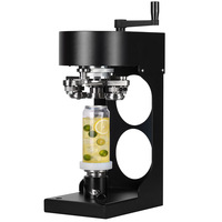 Scelleuse manuelle MH en acier inoxydable, facile à utiliser, écologique, sans énergie, pour bouteilles PET, thé à bulles, café
