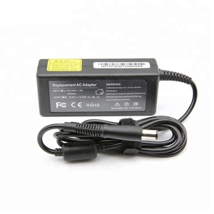 อะแดปเ<span class=keywords><strong>ต</strong></span>อร์แปลงไฟสำหรับแล็ปท็อป 65w 19.5V 3.33A หัวสีน้ำเงิน สำหรับ Chromebook 14 ซีรีส์ โน้ตบุ๊กพีซี และ <span class=keywords><strong>HP</strong></span> <span class=keywords><strong>Pavilion</strong></span> - Product Image 1