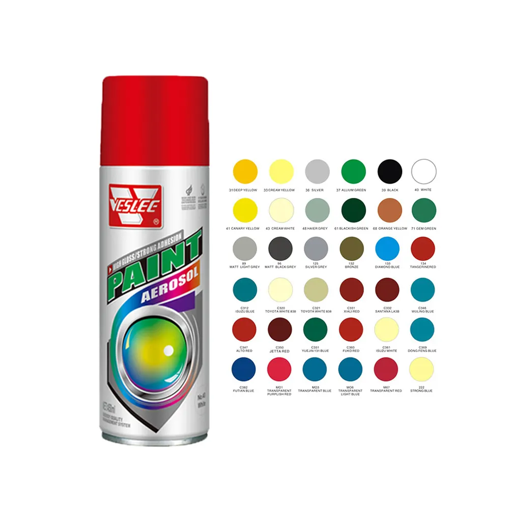 Aerosol Multi-uso rivestimento eccellente capacità protettiva vernice Spray rossa