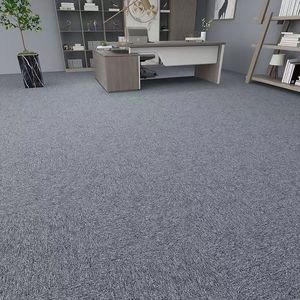 Dalles de <span class=keywords><strong>moquette</strong></span> carrées modernes - Poils moyens, résistantes aux taches, antidérapantes pour usage commercial, résidentiel, bureaux, salons, couloirs - Product Image 4