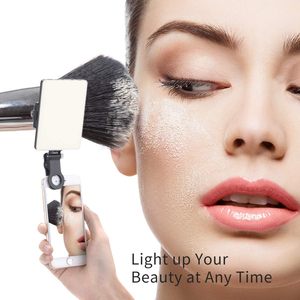 Luz portátil para Selfie con luz de relleno recargable de 2000mAh para teléfono móvil para portátil Zoom Call Vlog Makeup <span class=keywords><strong>TikTok</strong></span> Video - Product Image 5