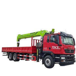 รถบรรทุกติดเครน Sinotruk TX7 6*4 เครื่องยนต์ 350 แรงม้า, เครนยกของ Zoomlion ใหม่ 14 ตัน, มีจำหน่ายทั่วโลก - Product Image 1
