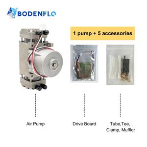 Bomba de pistão de ar médica principal 20L/40L/60L/70L/min duplo mini-95kpa PWM 12V 24V BLDC Motor 10000H longa duração - Product Image 4