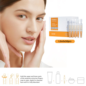 Ampolla de suero facial antienvejecimiento hidratante de ácido hialurónico de etiqueta privada - Product Image 5