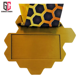 15 ans Usine personnalisé Spelling Bee Médaille en nid <span class=keywords><strong>d</strong></span>'abeille - Product Image 2