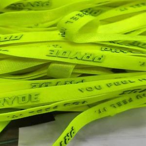 Custom Printed logo Nylon Elastic Neck Tape Bands for Tshirt - Product Image 3