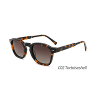 Lunettes de soleil tendance 2026 pour femmes, logo personnalisé, polarisées, unisexes, OEM, marque privée, lunettes de qualité supérieure, grandes lunettes rondes en acétate
