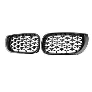 Grille de pare-chocs avant en matériau ABS pour <span class=keywords><strong>BMW</strong></span> Série 3 E46 2002-2005 Grille automatique noire brillante - Product Image 5