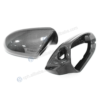 BENSNEES araba aksesuarları dikiz yan ayna kabuk karbon Fiber ayna kapağı için Audi A3 A4 s6 A5 RS3 RS4 RS5 B8 B8.5