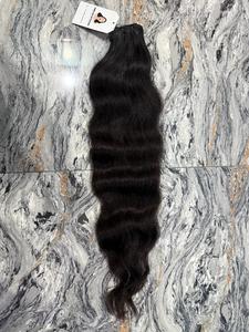 Extensions de cheveux humains 100% naturels, longs, ondulés, non traités, vierges, pour la fabrication de perruques, le coiffage en salon et l'utilisation en beauté - Product Image 1