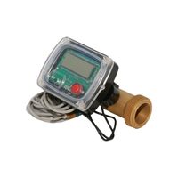 Compteur d'eau chaude intelligent à ultrasons DN15-DN40 avec écran LCD RS485/LoRaWAN/Modbus/MBus Lecture à distance OEM IP68 Garantie de 3 ans